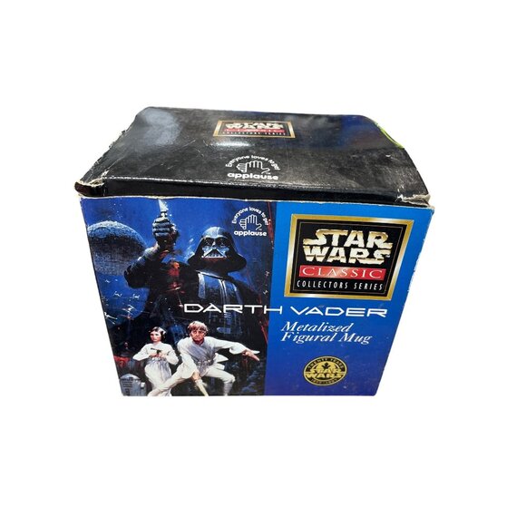 Star Wars Classic Applause Darth Vader Metalized Figural Mug SKU 9441 - Picture 10 of 10